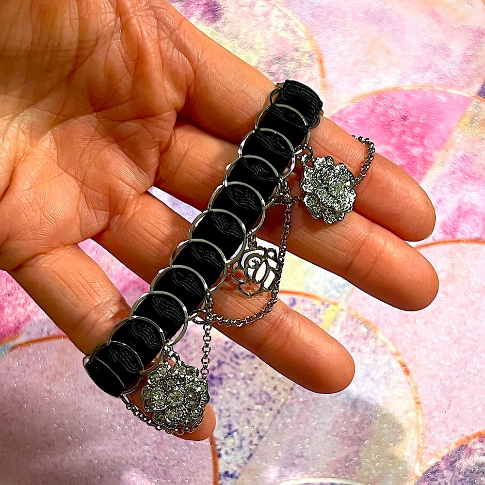 Never Used Camellia flower bracelet.